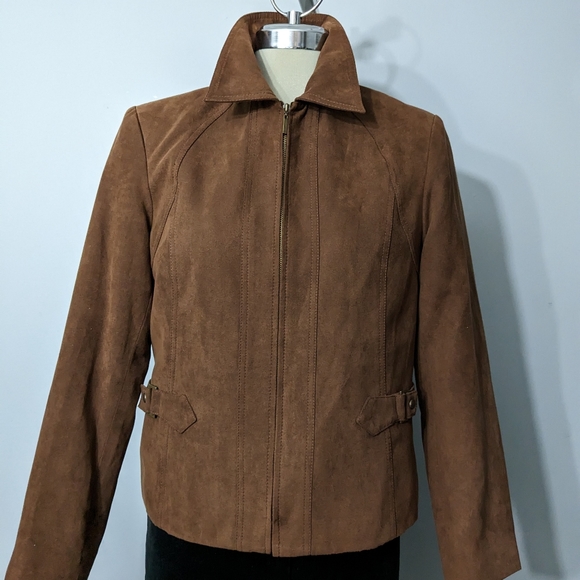 Proportion Petite Brown Designer Sweden Fabric Size 6 - Picture 9 of 12